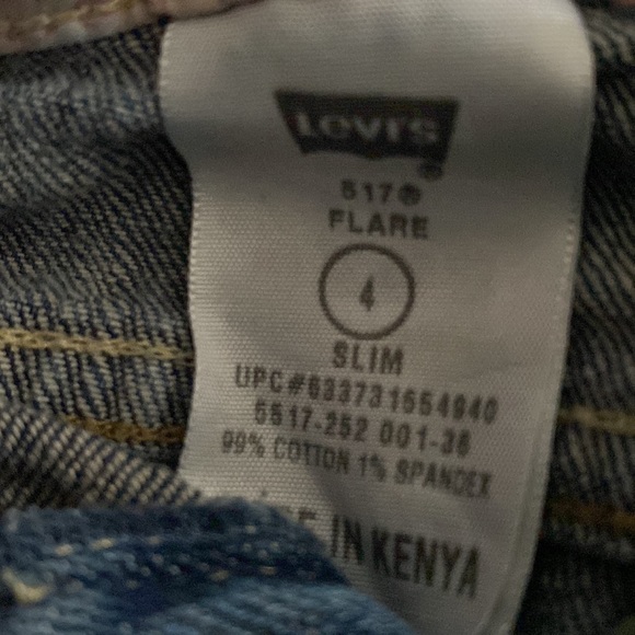 Girls levy’s size 4T - Picture 7 of 8